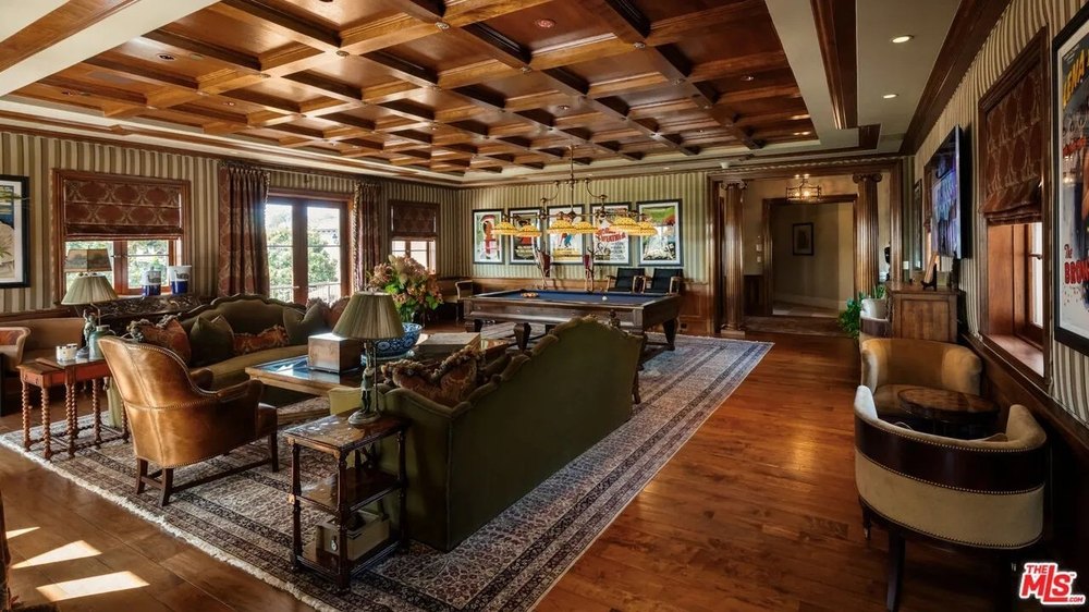 Interior of Tyler Perry's Beverly Hills home